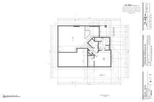 Prints, Job 353 Upper Floor Plan