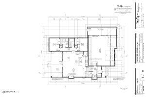 Prints, Job 354 Main Floor Plan